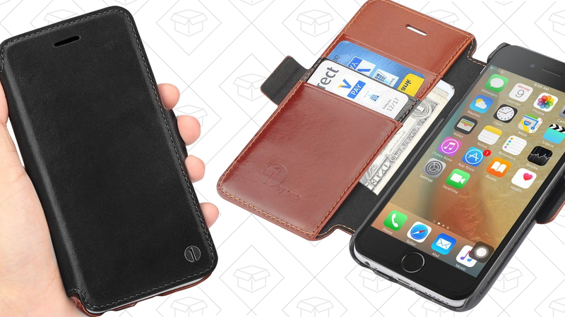 Leather iPhone 6/6s Wallet Case, $7 with code WC5YD5TK